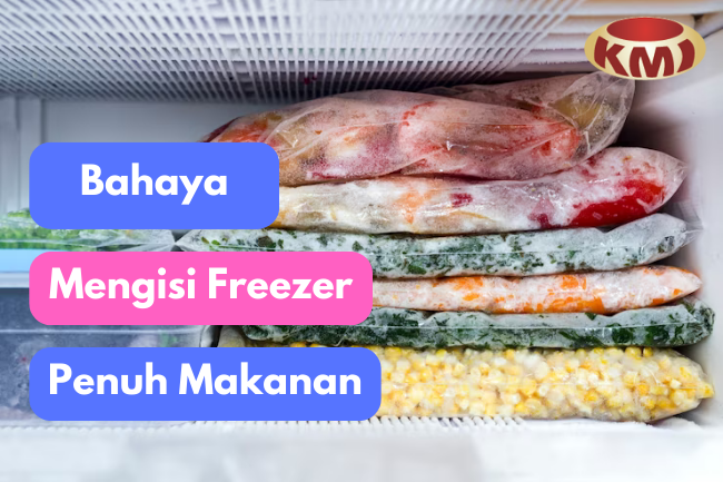 Mengisi Freezer Penuh Makanan: Bahaya Tersembunyi yang Perlu Diwaspadai